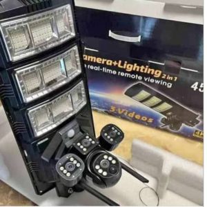 v380 pro solar street light triple lens